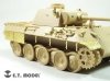 E.T. Model EA35-114 WWII German Panther D Fender & Side Skirts For TAMIYA Kit 1/35